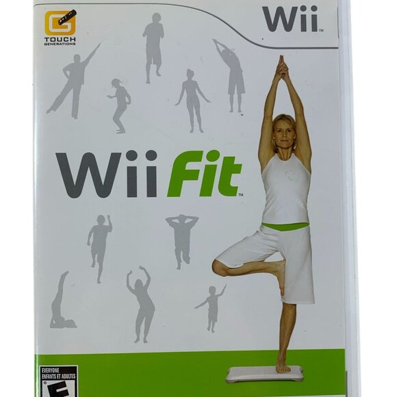 Nintendo Other - Wii Fit For Nintendo Wii Complete In Case With Manual and Game Disc Fitness Fun